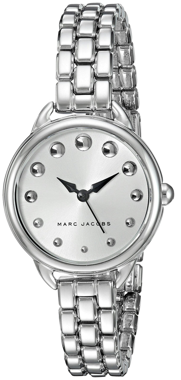 Shop Marc Jacobs Betty White Dial Silver Steel Strap Watch for Women - MJ3497 in USA