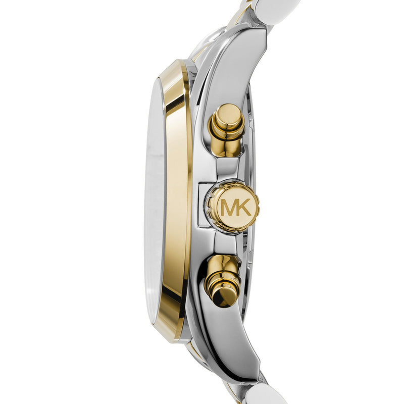 Michael Kors Bradshaw Blue Dial Two Tone Steel Strap Watch for Women - MK5976 Buy Now By Michael Kors