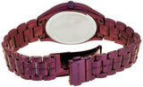 Michael Kors Lauryn Black Dial Purple Steel Strap Watch for Women - MK3724 Buy Now By Michael Kors
