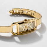 Michael Kors Empire Analog Gold Dial Gold Steel Strap Watch for Women - MK4840 Buy Now By Michael Kors