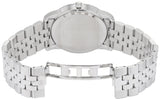 Movado Museum Diamonds Black Dial Silver Steel Strap Watch For Men - 606878 Buy Now By Movado