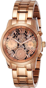 Guess Mini Sunrise Quartz Rose Gold Dial Rose Gold Steel Strap Watch For Women - W0448L9 Buy Now By Guess