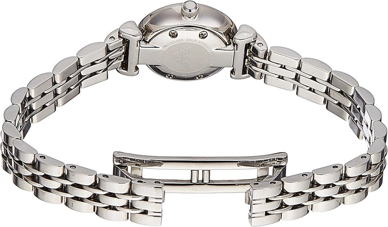 Emporio Armani Gianni T Bar Quartz Silver Dial Silver Steel Strap Watch For Women - AR1935 Buy Now By Emporio Armani