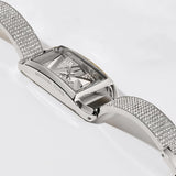 Shop Michael Kors Empire Three-Hand Silver Dial Silver Steel Strap Watch for Women - MK4841 in USA