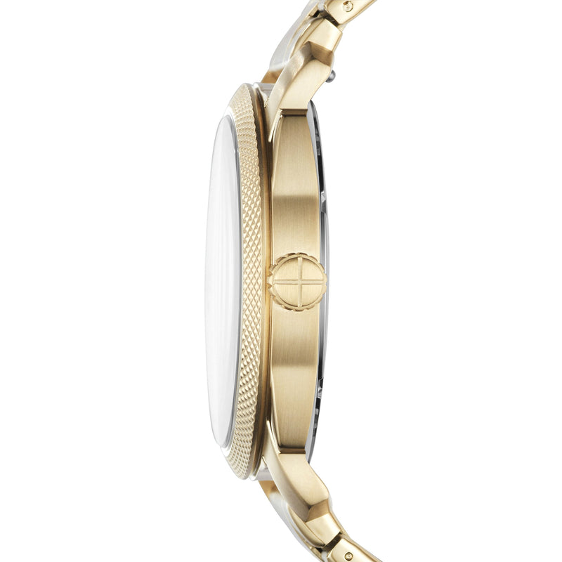 Fossil Machine Gold Dial Gold Steel Strap Watch for Men - FS5264 Buy Now By Fossil