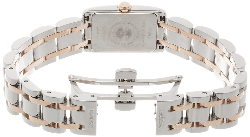 Longines Dolcevita Diamonds White Dial Two Tone Steel Strap Watch for Women - L5.258.5.79.7 Buy Now By Longines
