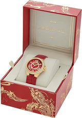 Michael Kors Camille Three-Hand Red Dial Red Leather Strap Watch for Women - MK4750 Buy Now By Michael Kors
