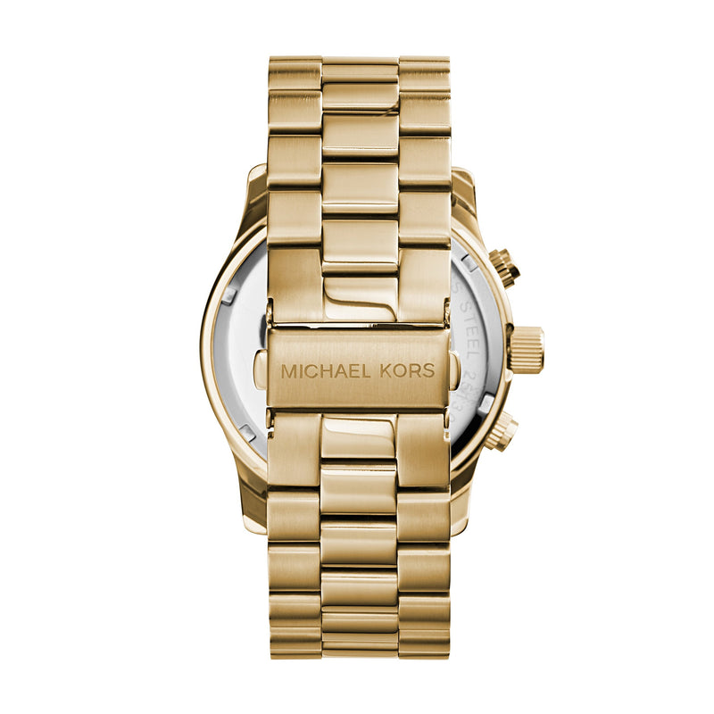 Michael Kors Runway Gold Dial Gold Steel Strap Watch for Men - MK8077 Buy Now By Michael Kors