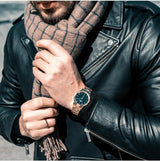 Daniel Wellington Iconic Link Black Dial Rose Gold Steel Strap Watch For Men - DW00100344 Buy Now By Daniel Wellington