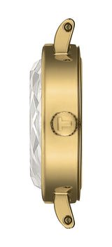 Tissot Lovely Round Green Mother of Pearl Dial Green Leather Strap Watch for Women - T140.009.36.091.00 Buy Now By Tissot