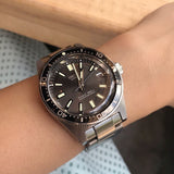 Shop Seiko Prospex 55th Anniversary Edition Brown Dial Silver Steel Strap Watch For Men - SPB145J1 in USA