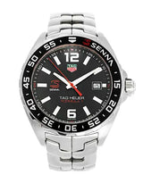 Shop Tag Heuer Formula 1 Senna Limited Edition Black Dial Silver Steel Strap Watch for Men - WAZ1012.BA0883 in USA