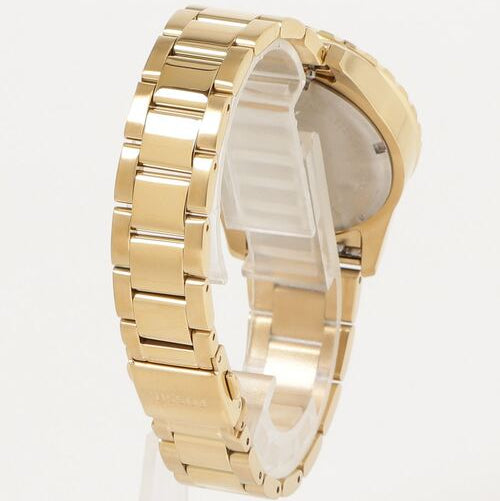 Fossil Blue Dive Three Hand White Dial Gold Steel Strap Watch For Women - ES5350 Buy Now By Fossil