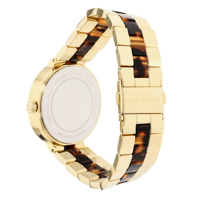 Michael Kors Garner Multifunction Gold Dial Two Tone Steel Strap Watch For Women - MK6471 Buy Now By Michael Kors