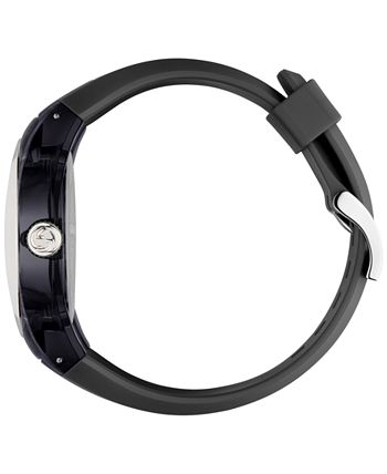 Shop Gucci Sync XXL Quartz Black Dial Black Rubber Strap Watch For Men - YA137101 in USA