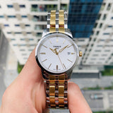 Tissot T Classic Dream White Dial Two Tone Steel Strap Watch for Men - T033.410.22.011.01 Buy Now By Tissot