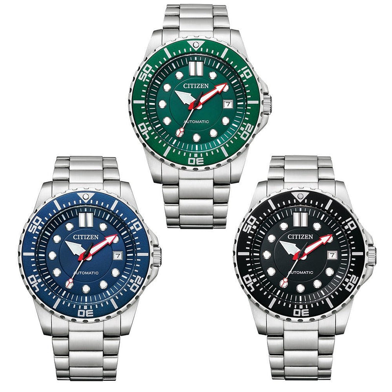 Citizen Promaster Mechanical Blue Dial Silver Steel Strap Watch For Men - NJ0121-89L Buy Now By Citizen