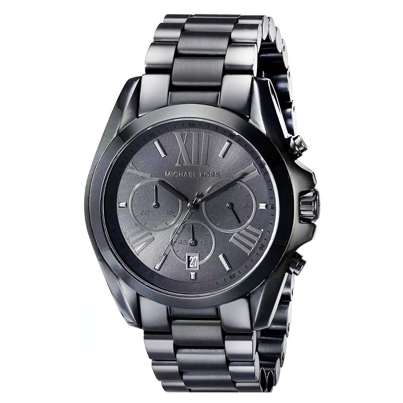 Michael Kors Bradshaw Black Dial Black Steel Strap Watch for Men - MK5550 Buy Now By Michael Kors