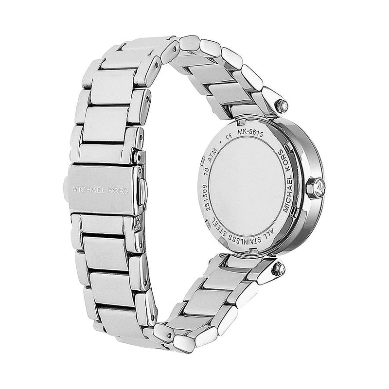 Michael Kors Parker Silver Dial Silver Steel Strap Watch for Women - MK5615 Buy Now By Michael Kors