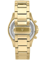 Shop Maserati SFIDA Quartz Yellow Dial Gold Strap Watch For Men - R8873640005 in USA