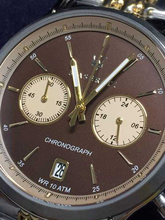 Maserati Legend Chronograph Brown Dial Two Tone Steel Strap Watch For Men - R8873638003 Buy Now By Maserati