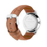 Daniel Wellington Dapper Durham Analog White Dial Brown Leather Strap Watch For Women - DW00100114 Buy Now By Daniel Wellington