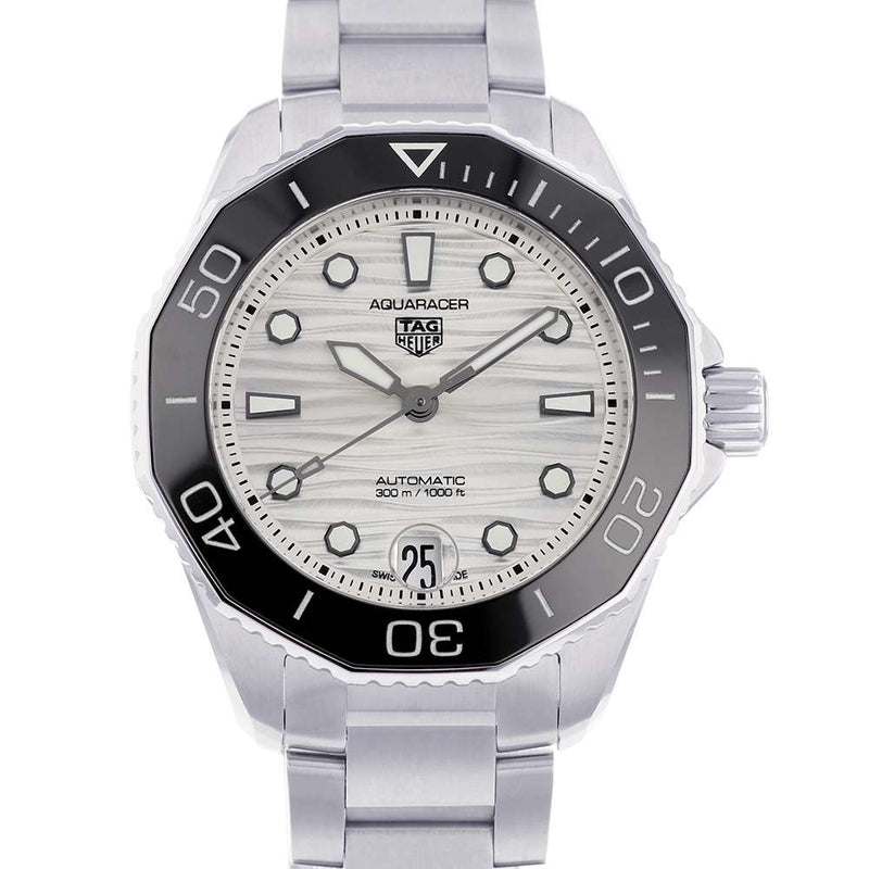 Tag Heuer Aquaracer Professional 300 Automatic White Dial Silver Steel Strap Watch for Men - WBP231C.BA0626 Buy Now By Tag Heuer