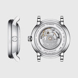 Tissot T Classic Carson Premium White Diamonds Dial Silver Steel Strap Watch for Women - T1222071103600 Buy Now By Tissot