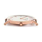 Daniel Wellington Petite St Mawes White Dial Brown Leather Strap Watch For Women - DW00100175 Buy Now By Daniel Wellington