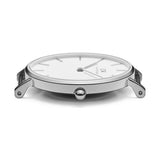 Daniel Wellington Petite Sterling White Dial Silver Mesh Bracelet Watch For Women - DW00100220 Buy Now By Daniel Wellington