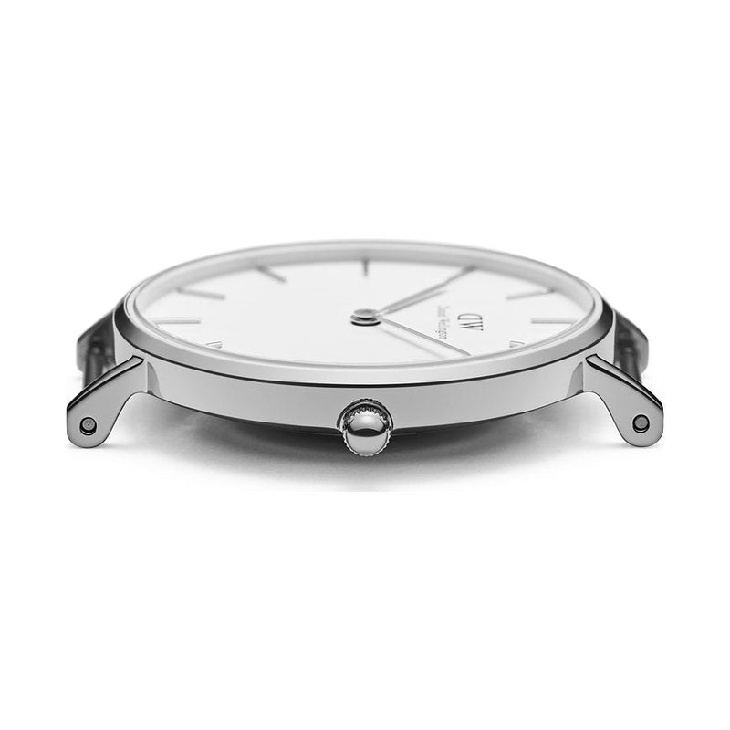 Daniel Wellington Petite White Dial Brown Leather Strap Watch For Women - DW00100243 Buy Now By Daniel Wellington