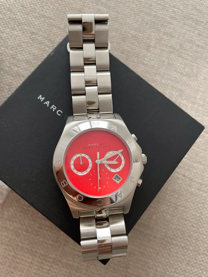 Marc Jacobs Blade Orange Dial Silver Steel Strap Watch for Women - MBM3306 Buy Now By Marc Jacobs