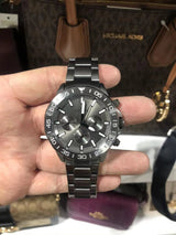 Fossil Bannon Multifunction Chronograph Grey Dial Grey Steel Strap Watch for Men - BQ2491 Buy Now By Fossil