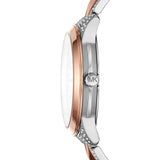Michael Kors Runway Mercer Crystals Silver Dial Two Tone Steel Strap Watch For Women - MK6716 Buy Now By Michael Kors
