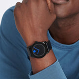 Movado Bold Black Dial Black Leather Strap Watch For Men - 3600306 Buy Now By Movado