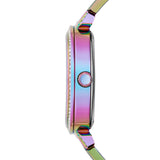Shop Guess Lily Analog Purple Dial Purple Steel Strap Watch For Women - GW0528L4 in USA