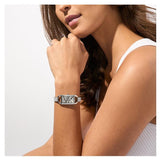 Shop Michael Kors Empire Three-Hand Silver Dial Silver Steel Strap Watch for Women - MK4841 in USA