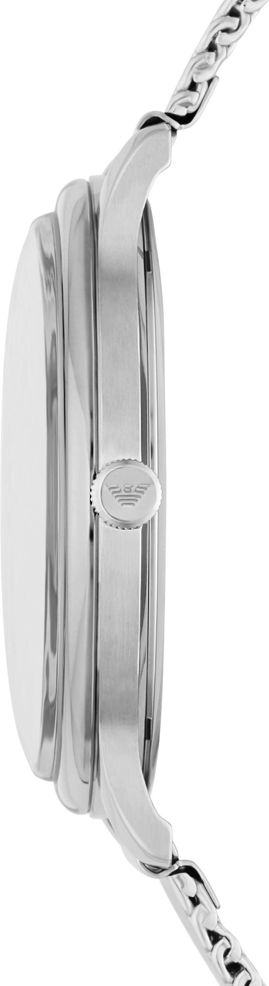 Emporio Armani Minimalist Quartz Green Dial Silver Mesh Bracelet Watch For Men - AR11578 Buy Now By Emporio Armani
