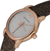 Emporio Armani Classic Analog Grey Dial Brown Leather Strap Watch For Men - AR1813 Buy Now By Emporio Armani