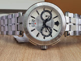 Versace Aion Chronograph White Dial Silver Steel Strap Watch for Men - VBR040017 Buy Now By Versace