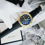 Versace Casual Chronograph Blue Dial Blue Leather Strap Watch for Men - VERG004-18 Buy Now By Versace