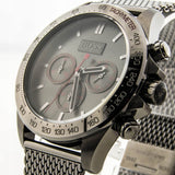 Hugo Boss Ikon Grey Dial Grey Mesh Bracelet Watch for Men - 1513443 Buy Now By Hugo Boss