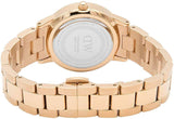 Daniel Wellington Iconic Link White Dial Rose Gold Steel Strap Watch For Women - DW00100211 Buy Now By Daniel Wellington