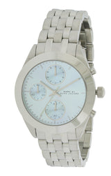 Marc Jacobs Peeker Chronograph Silver Dial Silver Steel Strap Watch for Women - MBM3371 Buy Now By Marc Jacobs