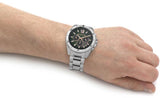 Michael Kors Brecken Chronograph Green Dial Silver Steel Strap Watch For Men - MK8984 Buy Now By Michael Kors