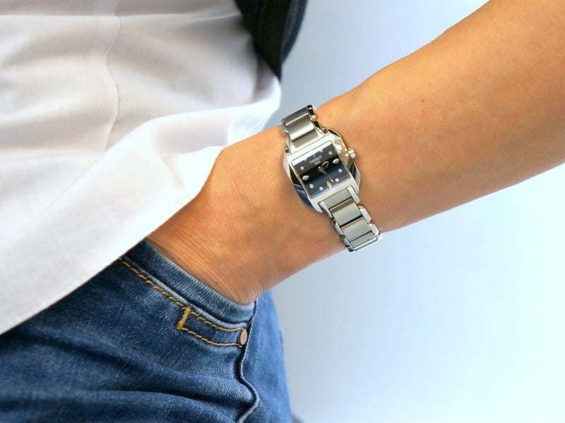 Tissot T-Wave Ladies Quartz Watch T02.1.285.54 Buy Now By Tissot