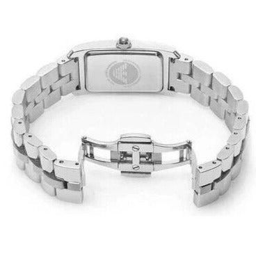 Emporio Armani Donna Mother Of Pearl White Dial Silver Steel Strap Watch for Women - AR3167 Buy Now By Emporio Armani
