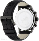 Hugo Boss Navigator Black Dial Black Leather Strap Watch for Men - 1513497 Buy Now By Hugo Boss