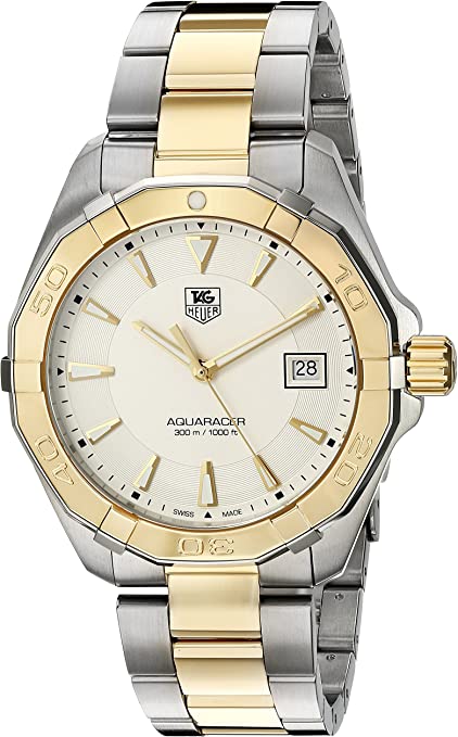 Tag Heuer Aquaracer White Dial Watch for Men - WAY1120.BB0930 Buy Now By Tag Heuer