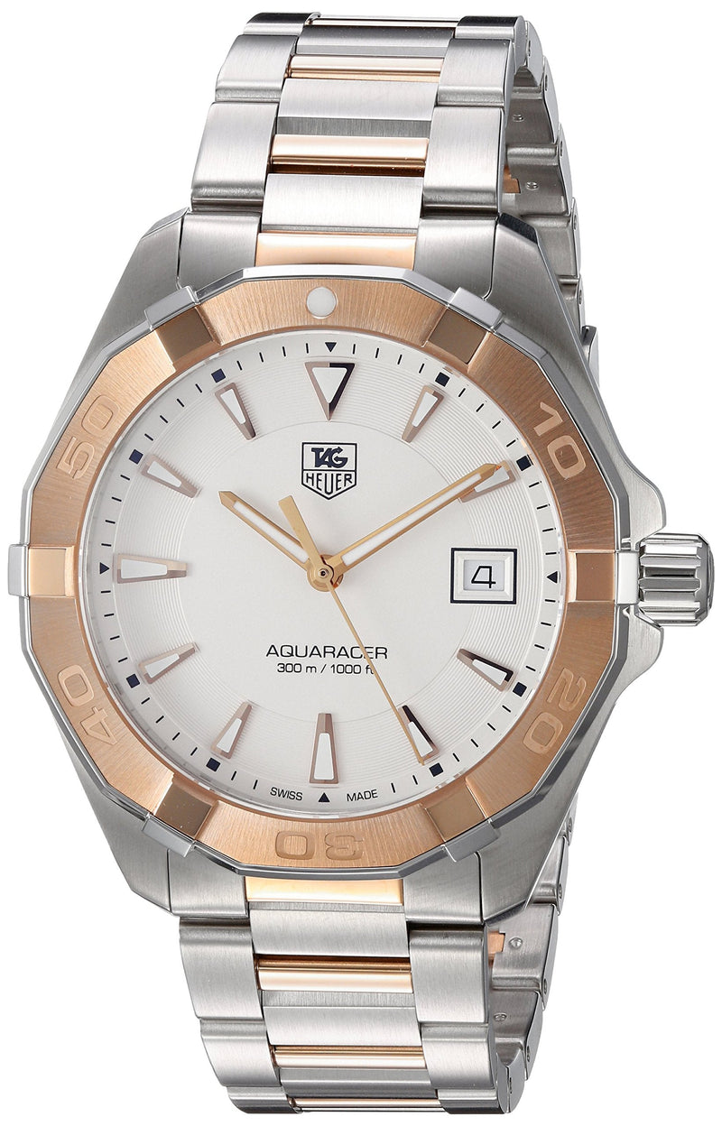 Tag Heuer Aquaracer White Dial Watch for Men - WAY1150.BD0911 Buy Now By Tag Heuer